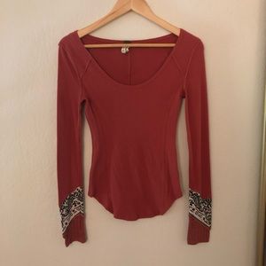 Free People Long Sleeve Top